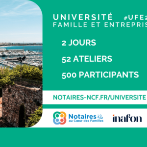 Université Famille et Entreprise 2026 - Les 23 et 24 Mars 2026 à Cannes